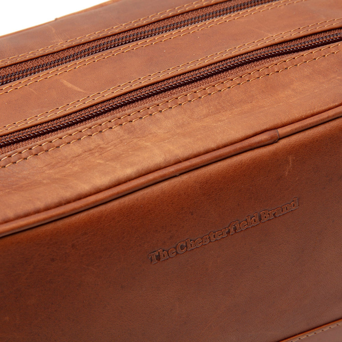 Stacey Full-Grain Leather Toiletry Bag para Mujer – Vista alternativa del producto 3