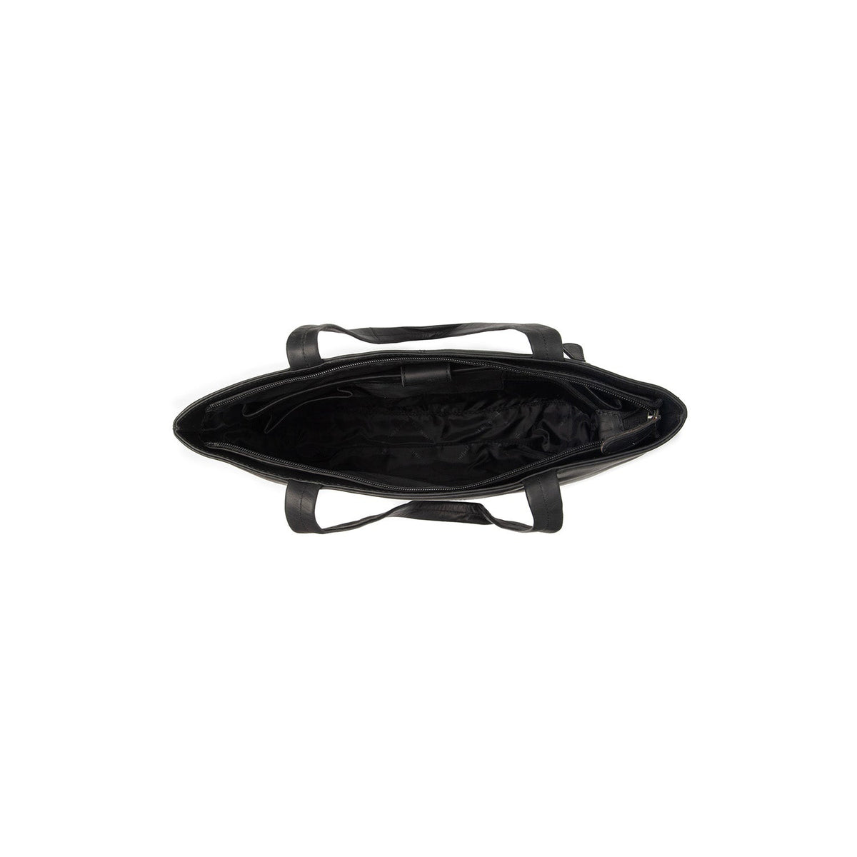 Vista interior Showing Dedicated Padded Laptop Sleeve &amp; Multi-Compartment Organization