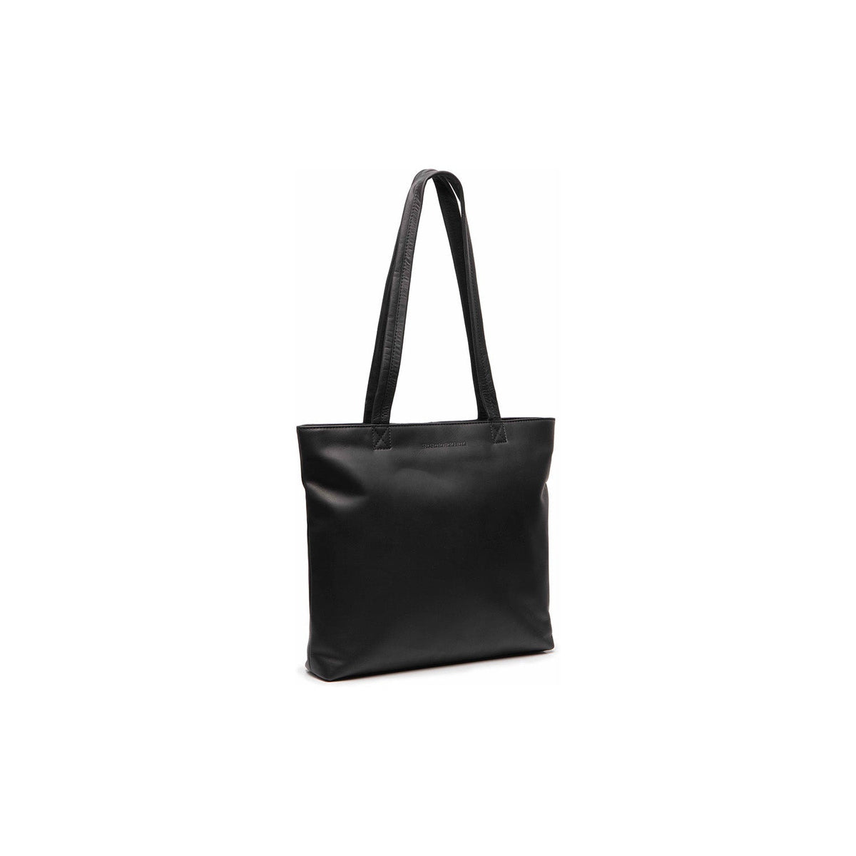 Alveron Full-Grain Leather Tote Bag para Mujer in Classic 100% Full-Grain Leather - Full Exterior Front Profile View | Comprar online