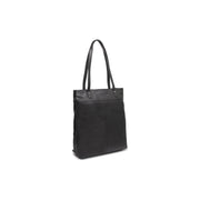 
Solvia Bolso tote de cuero flor en clásico 100% cuero flor integral - Full Exterior Vista frontal y silueta entallada | Comprar online