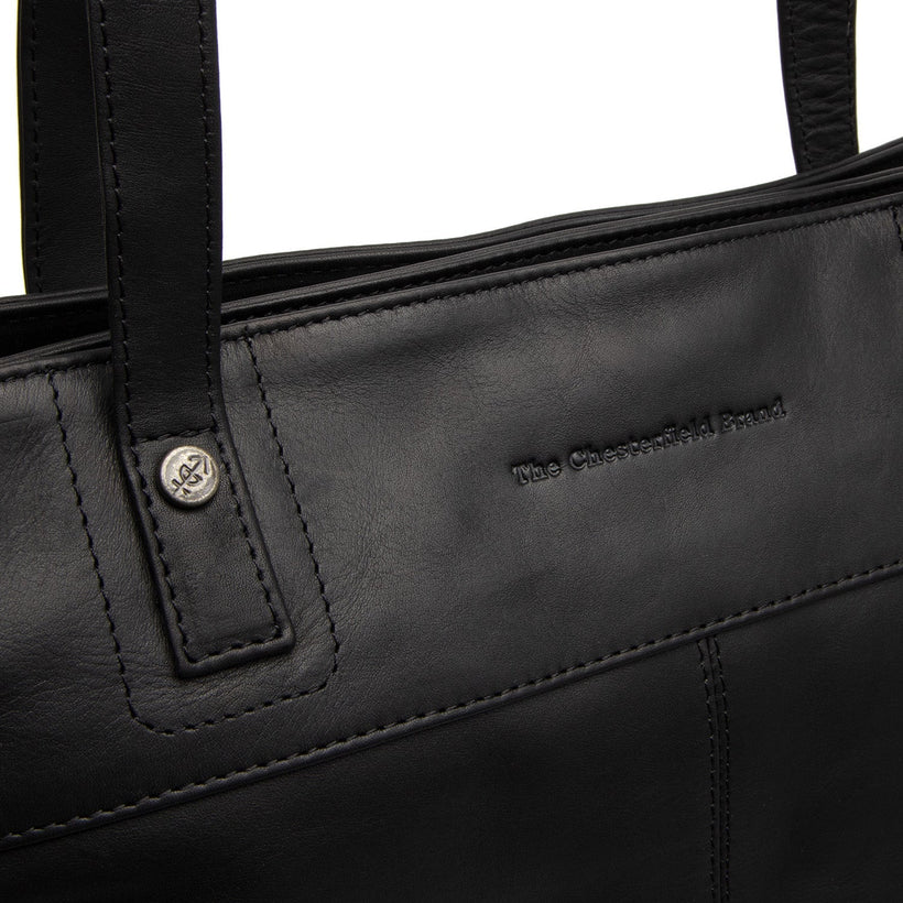 Solvia Full-Grain Leather Tote Bag para Mujer