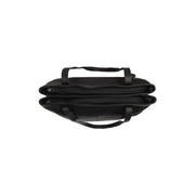
Solvia Bolso tote de cuero flor - Perfil lateral estructurado con profundidad de fuelle