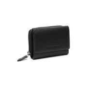 Aldra Full-Grain Cartera de Cuero para Mujer in Classic 100% Full-Grain Leather - Full Exterior Front Profile View | Comprar online