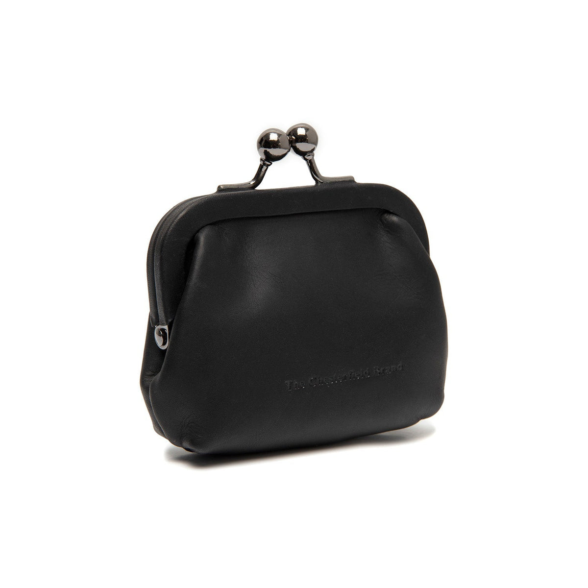 Calvia Full-Grain Cartera de Cuero para Mujer in Classic 100% Full-Grain Leather - Full Exterior Front Profile View | Comprar online