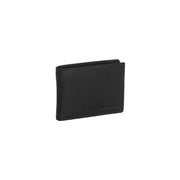 Enzo Full-Grain Cartera de Cuero para Hombre in Classic 100% Full-Grain Leather - Full Exterior Front Profile View | Comprar online