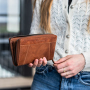 Havana Full-Grain Cartera de Cuero para Mujer – Vista alternativa del producto 2