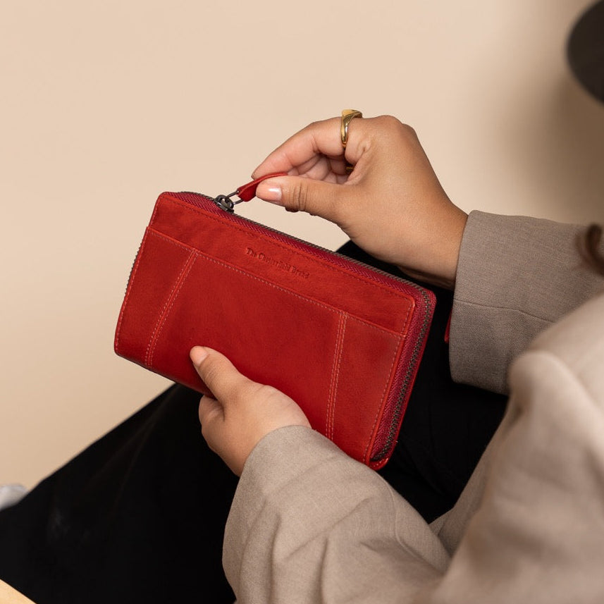 Havana Full-Grain Cartera de Cuero para Mujer – Vista alternativa del producto 2