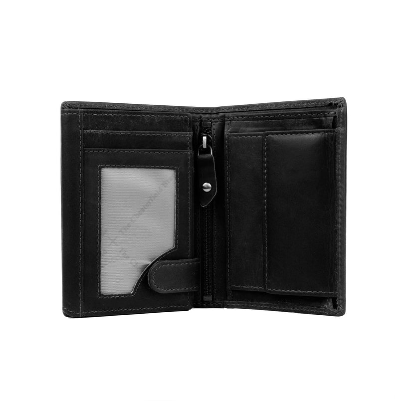 Hazel Full-Grain Cartera de Cuero para Mujer
