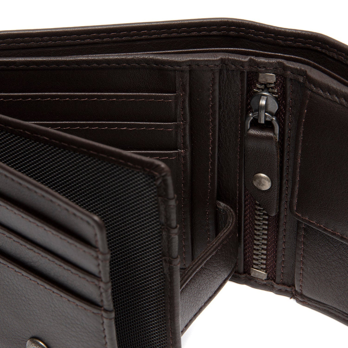 Hendrick Full-Grain Cartera de Cuero para Hombre – Vista alternativa del producto 3