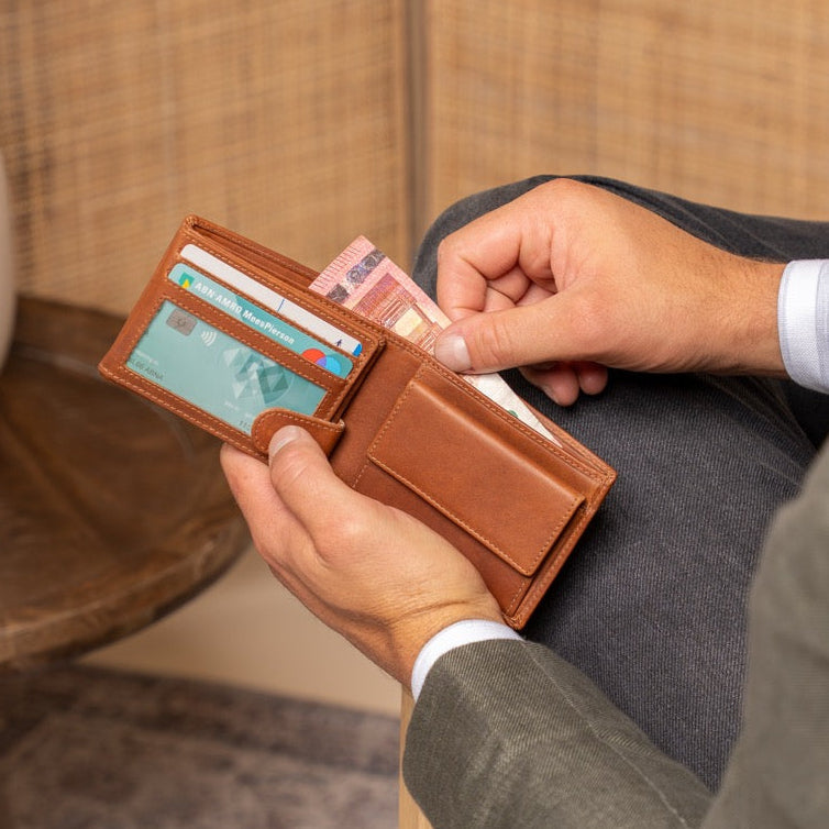 Marvin Full-Grain Cartera de Cuero para Hombre – Vista alternativa del producto 3