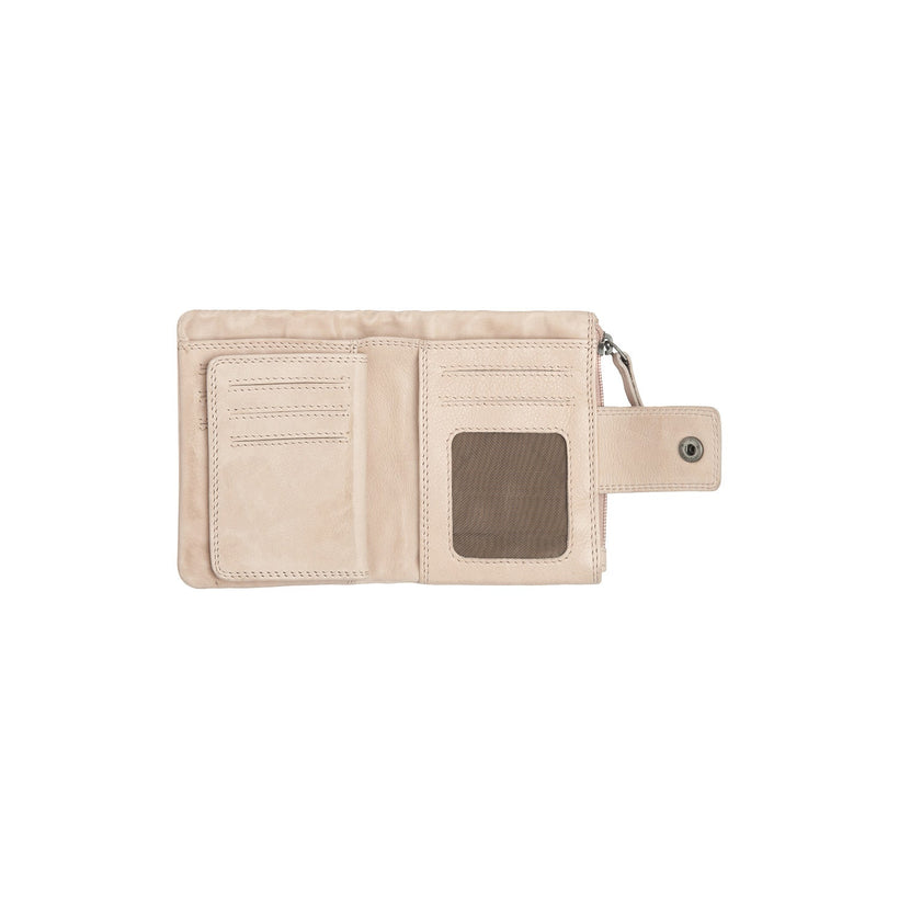 Mavona Full-Grain Cartera de Cuero para Mujer