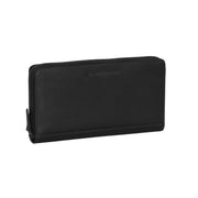 Nova Full-Grain Cartera de Cuero para Mujer in Classic 100% Full-Grain Leather - Full Exterior Front Profile View | Comprar online