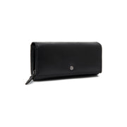Rivalto Full-Grain Cartera de Cuero para Mujer in Classic 100% Full-Grain Leather - Full Exterior Front Profile View | Comprar online