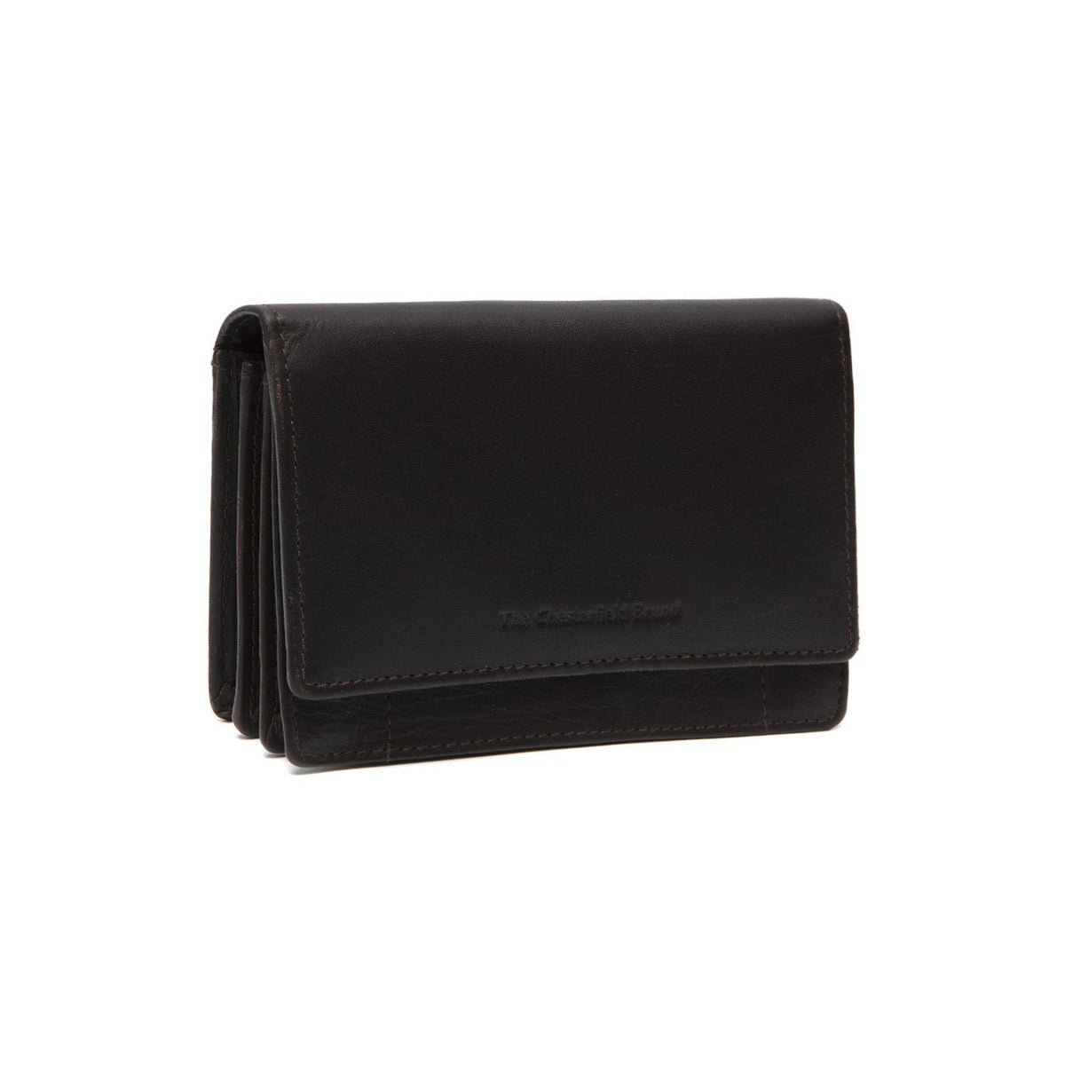
Salzburg Billetera de cuero flor en clásico 100% cuero flor integral - Full Exterior Vista frontal y silueta entallada | Comprar online