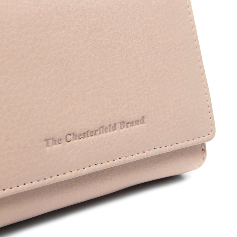 Zelan Full-Grain Cartera de Cuero para Mujer