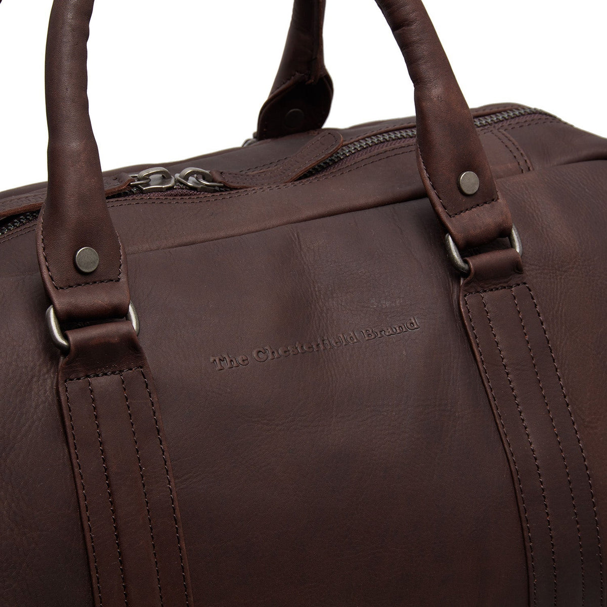 Perth Full-Grain Leather Weekender Bag para Mujer – Vista alternativa del producto 3