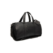 Rivaro Full-Grain Leather Weekender Bag para Mujer in Classic 100% Full-Grain Leather - Full Exterior Front Profile View | Comprar online