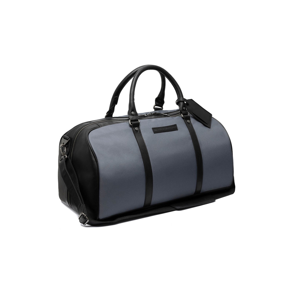 Tornio Full-Grain Leather Weekender Bag para Mujer in Classic 100% Full-Grain Leather - Full Exterior Front Profile View | Comprar online