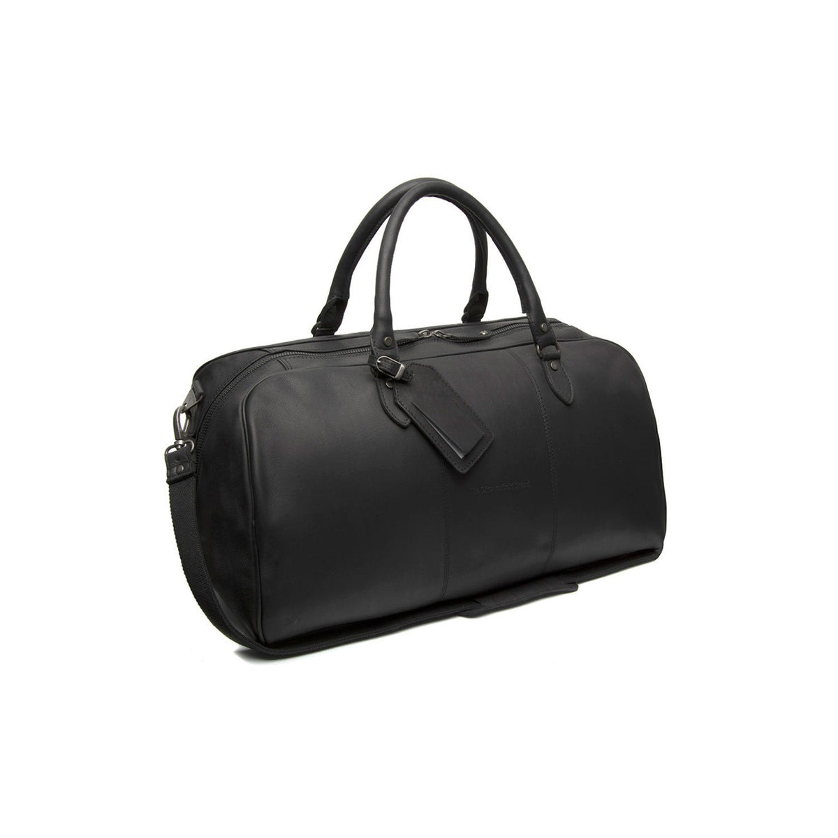 William Full-Grain Leather Weekender Bag para Mujer in Classic 100% Full-Grain Leather - Full Exterior Front Profile View | Comprar online