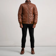 Lucas Cazadora Bomber de Cuero para Hombre – Vista alternativa del producto 3