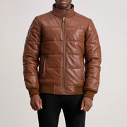 Lucas Cazadora Bomber de Cuero para Hombre – Vista alternativa del producto 4