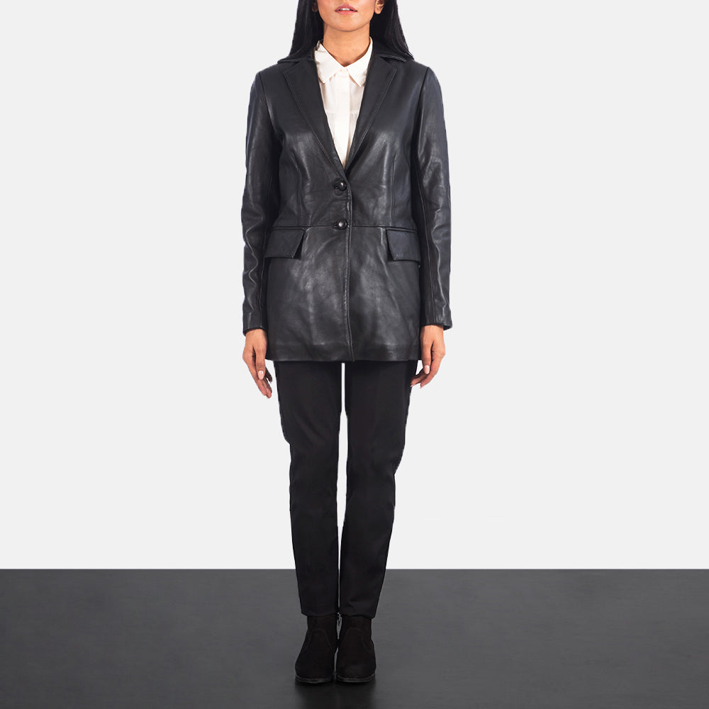 Marilyn Blazer de Cuero para Mujer – Vista alternativa del producto 3