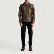 Mystical Chaqueta de Cuero para Hombre – Vista alternativa del producto 4