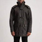 
Nolan Abrigo de Cuero para Hombre – alternate product view 1