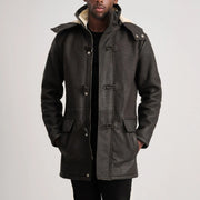 
Nolan Abrigo de Cuero para Hombre – alternate product view 4