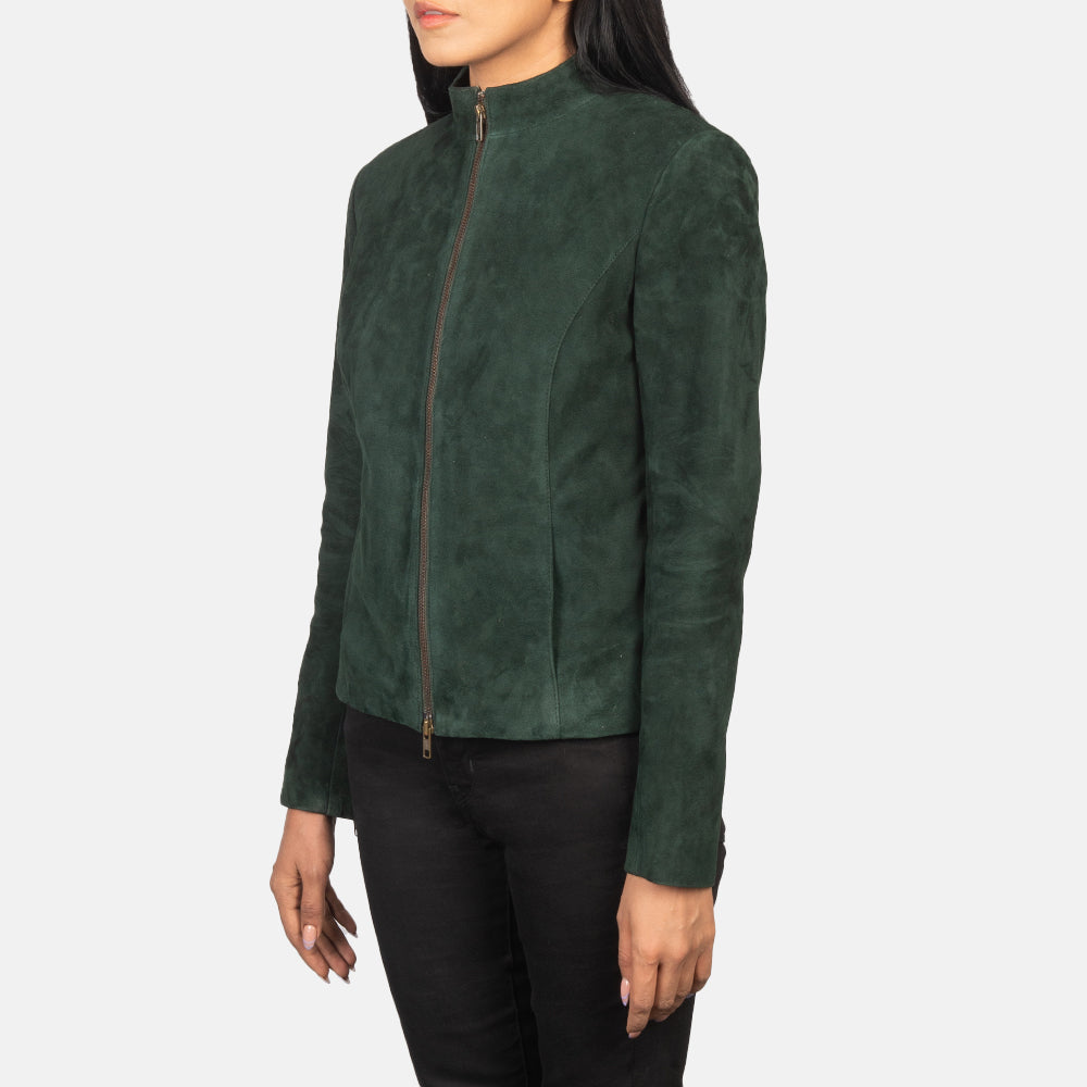 Rumella Chaqueta Biker de Cuero para Mujer – Vista alternativa del producto 2