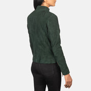 Rumella Chaqueta Biker de Cuero para Mujer – Vista alternativa del producto 5