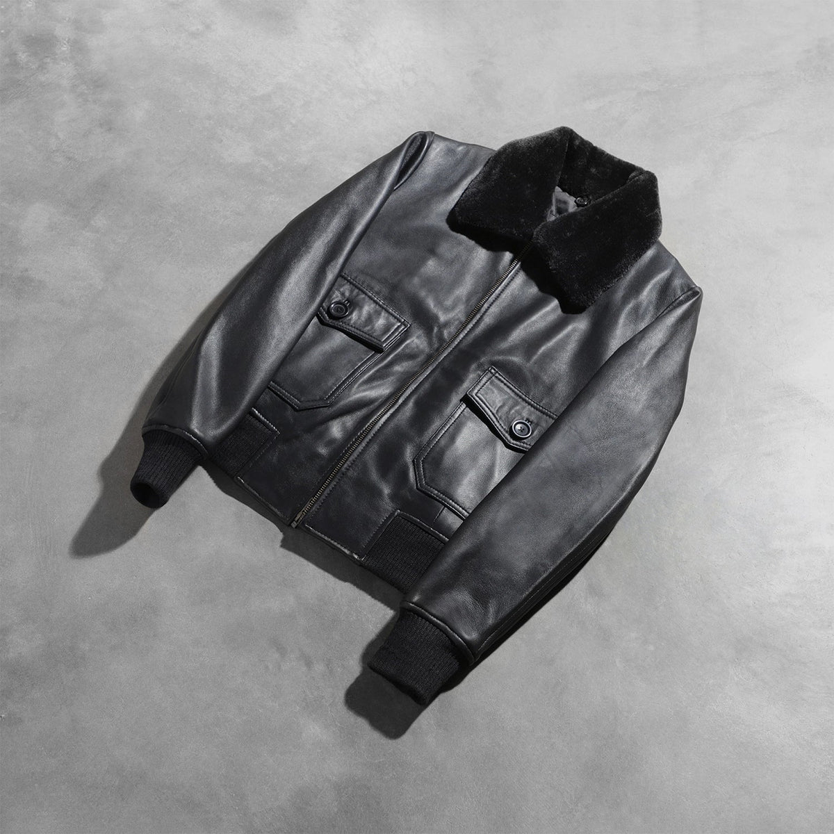 Stella G-1 Cazadora Bomber de Cuero para Mujer – Vista alternativa del producto 7