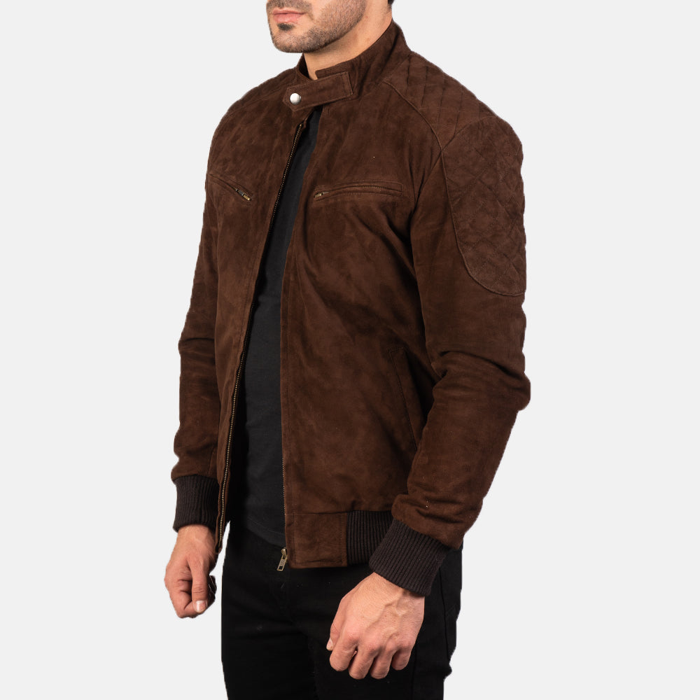 Sven Cazadora Bomber de Cuero para Hombre – Vista alternativa del producto 2