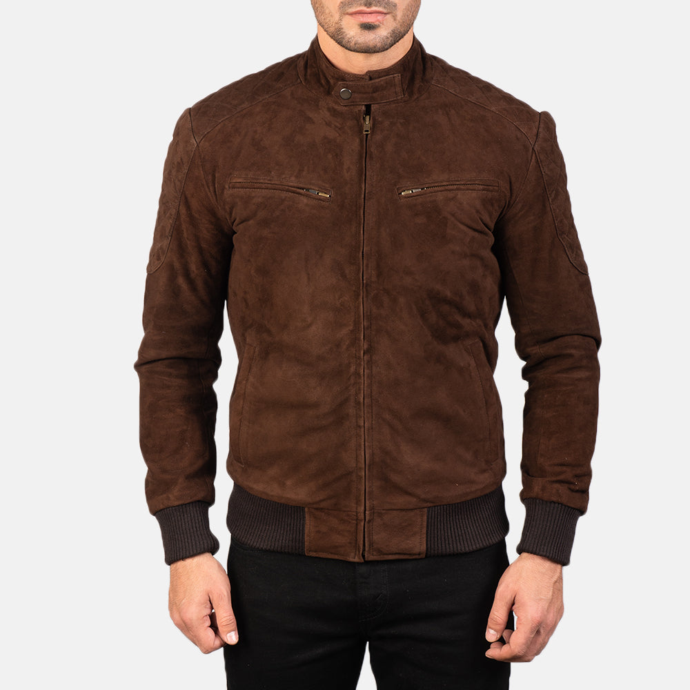 Sven Cazadora Bomber de Cuero para Hombre – Vista alternativa del producto 4