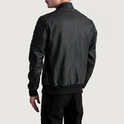 Sven Cazadora Bomber de Cuero para Hombre – Vista alternativa del producto 6