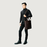 
The Poet Bolso tote de cuero – alternate product view 9