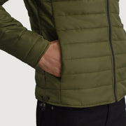 
Vista interior Showing Quilted Viscose Lining & Dos bolsillos interiores de utilidad