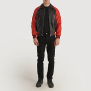 Walton Varsity Chaqueta de Cuero para Hombre – Vista alternativa del producto 1