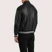 Walton Varsity Chaqueta de Cuero para Hombre – Vista alternativa del producto 5