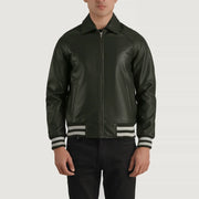 Walton Varsity Chaqueta de Cuero para Hombre – Vista alternativa del producto 1