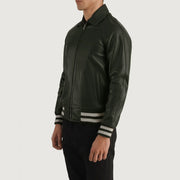 Walton Varsity Chaqueta de Cuero para Hombre – Vista alternativa del producto 2