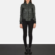
Westa A-2 Chaqueta Bomber de Cuero para Mujer – alternate product view 3