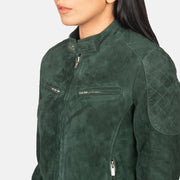 
Zenna Chaqueta Bomber de Cuero para Mujer – alternate product view 6