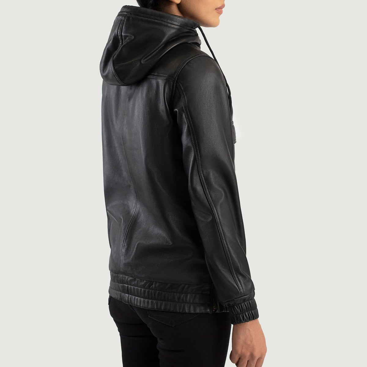 
Zest Hooded Pullover Chaqueta de Cuero para Mujer – alternate product view 5