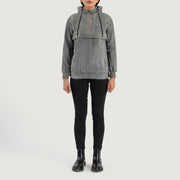 
Zest Hooded Pullover Chaqueta de Cuero para Mujer – alternate product view 3